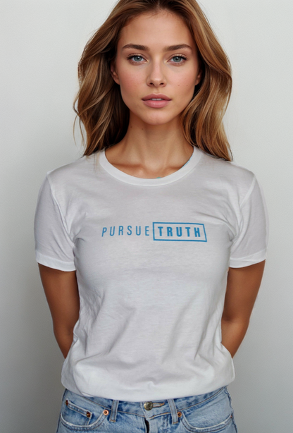 Pursue Truth Advocacy Women's T-Shirt_Invovld Social Advocacy Clothing Brand