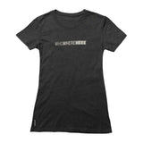 INVOLVD_Who_Where_Here_Charcoal_Womens_Tshirt_Involvd_Social_Advocacy_Clothing_Brand Charcoal Grey