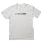 NVOLVD_Who_Where_Here_Human_Trafficking_Awareness_Unisex_White_Tshirt_Involvd_Social_Advocacy_Clothing Brand