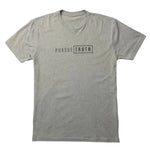 Involvd-pursue-truth-unisex-heathered-grey-t-shirt