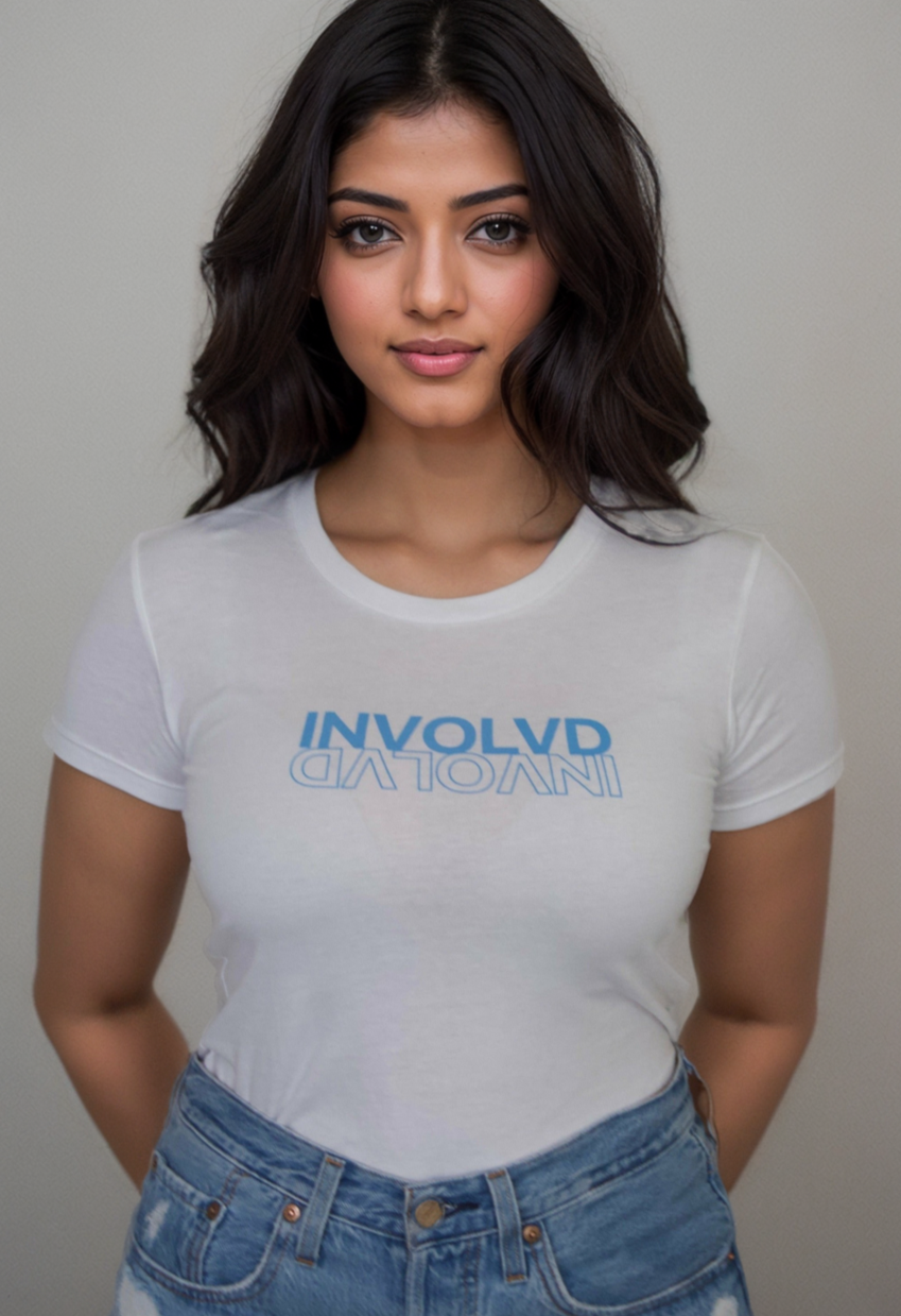 Involvd Classic OG Womens Tshirt_Involvd Social Advocacy Clothing Brand