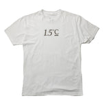 Involvd 1.5C Climate Awareness Unisex Crew Neck T-Shirt in white