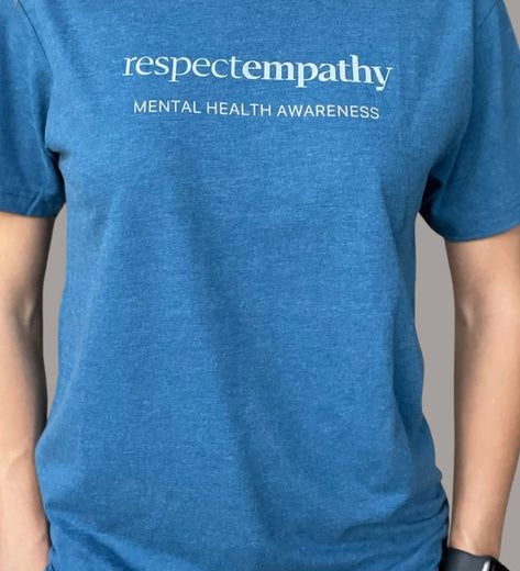 Respect, empathy, mental health tee