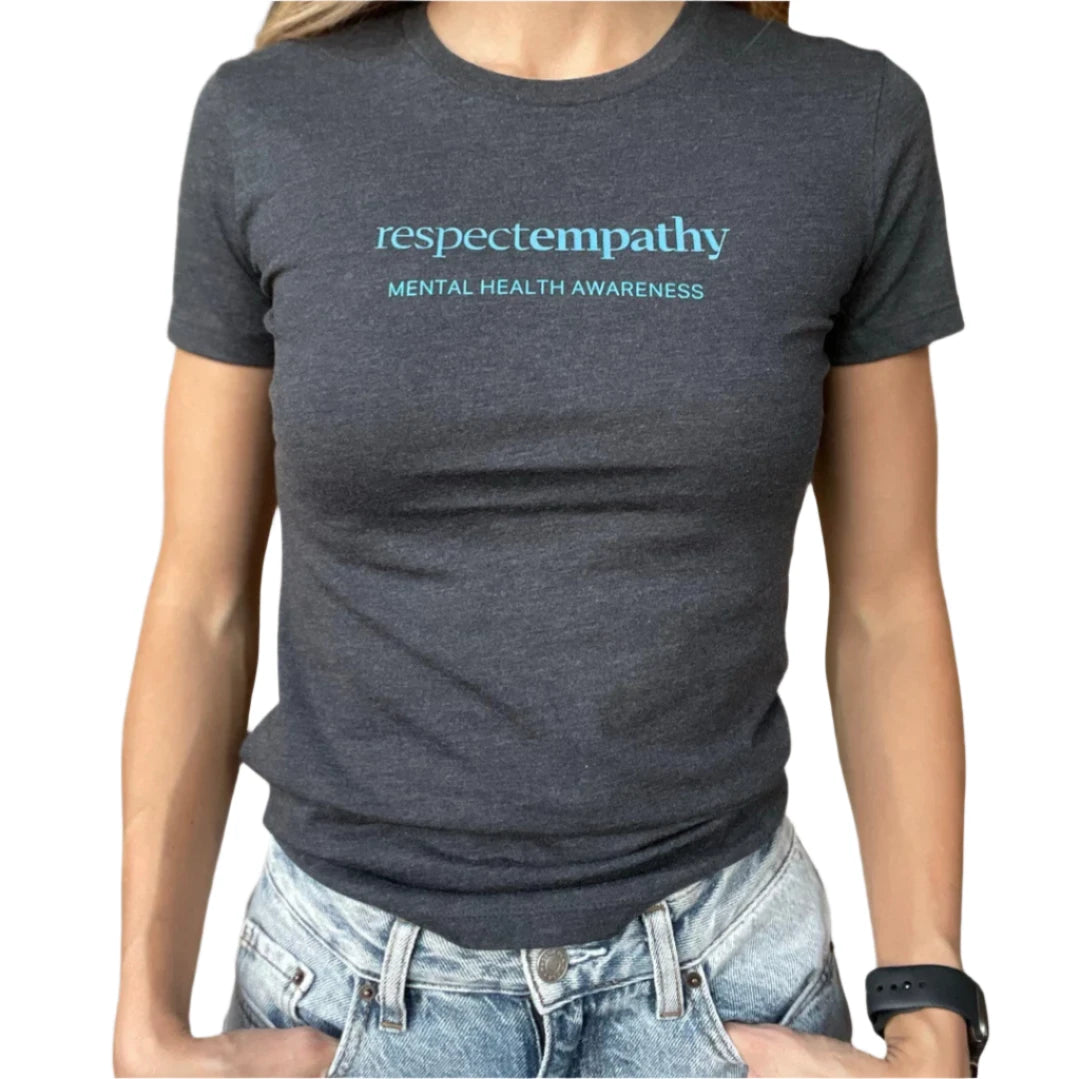 charcoal_womens_respectempathy_tshirt_Involvd_social_advocacy_clothing_brand