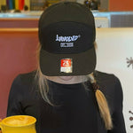 Involvd® Embroidered Logo 7-Panel Trucker Hats_Involvd Social Advocacy Clothing Brand